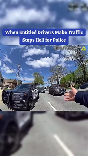 When Entitled Drivers Make Traffic Stops Hell for Police #cops #copsoftiktok