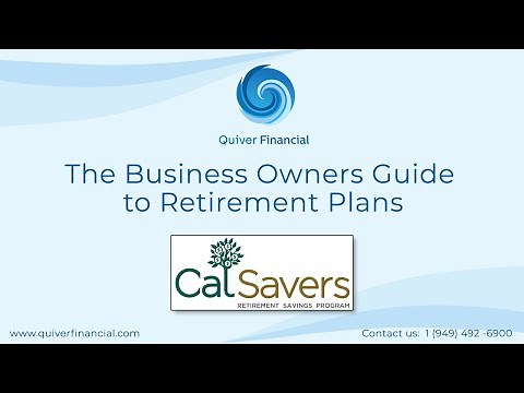 What is CalSavers? What you need to know. Register, Login, Find out who the mandates apply to.