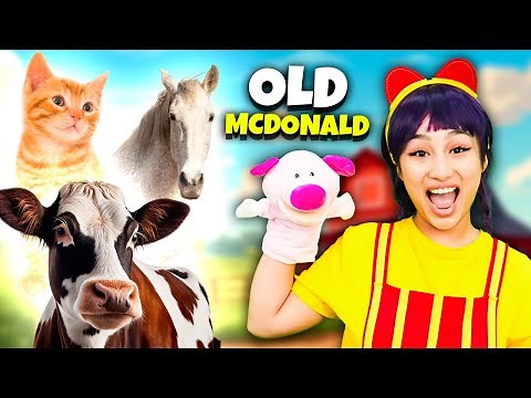 Old MacDonald Had a Puppet Farm | Nursery Rhymes | TigiBoo