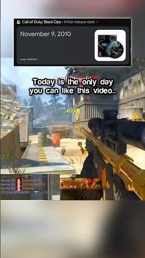 BO1 came out 15 years ago today 😭 #callofduty #nostalgia