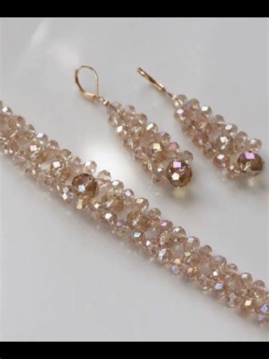 ✨ Crystal Elegance Jewelry Set ✨ Handcrafted with premium crystal beads, this sparkling set is perfect for weddings, parties, and gifting. Elegant, lightweight & timeless — available in custom colours to match any outfit. ✨🌸 ✨ Custom colours available on order. #CustomerLove #HandcraftedWithCare #crystaljewellery