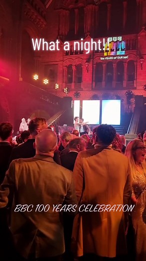 Wow!! what a night. An incredible venue filled with absolute legends of the stage and screen. I had absolute blast with my @cbeebieshq crew. What an honour to be there. ❤️ @Gyasi J K Sheppy @evie.pickerill @Warrick Brownlow-Pike @user7271916780562 #bbc #100years #celebration #fun #celebs
