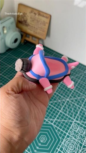 Making DIY miniature clay Airplane✈️ #diy #craft #clay #art #artist #airplane #miniature