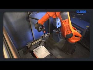 CLOOS - Compact welding cell saves space and time
