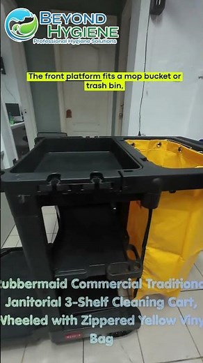 All-in-One Cleaning Cart 🧹 | Rubbermaid Janitorial Cart