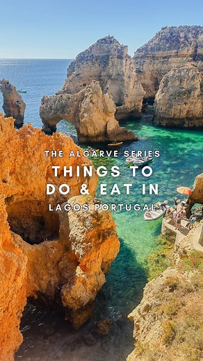 Andrew Stajfer on Instagram: "✨ 5 Things To Do & Eat In Lagos Portugal! 🇵🇹 Details 👇🏻 Tag someone who should take you to Lagos! 🌟 🧳 If you’re planning a vacation in Portugal or looking for the best family vacation destinations, add Lagos to your travel bucket list! In this Lagos travel guide, we share the top things to do in Lagos including places to eat. From the best beaches in Lagos to boat tours, and where to eat the best cataplana in the Algarve, let’s dive in! 📍Ponta de Piedade: The