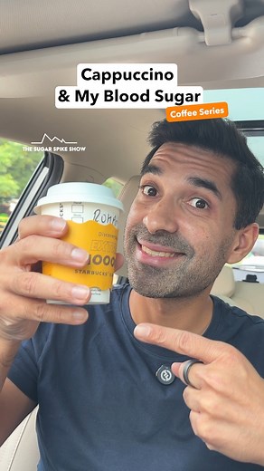 Rohan Sehgal on Instagram: "EP292: Cappuccino & My Blood Sugar - Coffee Series . Do different types of coffee impact blood sugar differently? In this series, I’ll test homemade, office, and café coffees to find out which ones are safe, and which ones secretly spike sugar levels by a lot! . Coffee Series Schedule: 1. Homemade: Black Coffee (Hot, No Sugar) +0mg 2. Homemade: Milk Coffee (Hot, 1 Tsp Sugar) +26mg 3. Homemade: Cold Coffee (1 Tsp Sugar) +13mg 4. Office: Pre-mix Nescafe 3in1 +25mg 5. Ca