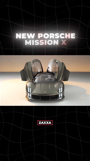 🔥NEW Porsche Mission X: The next-gen hypercar! 🏎️