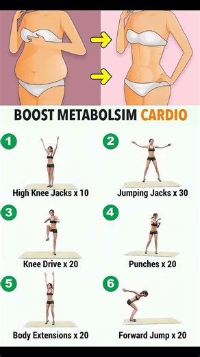 boost metabolism with cardio