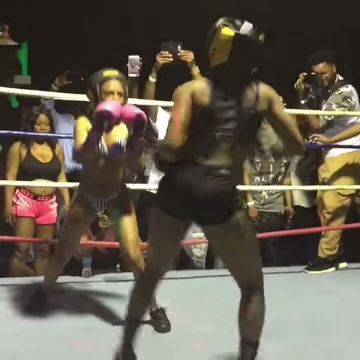 Bikini Boxing 4.12.17 3rd Match @ Limelight