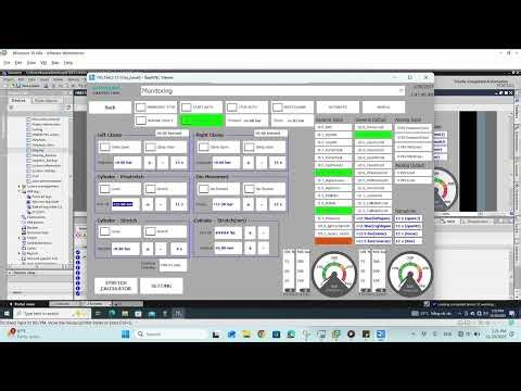 Test Wire Rotary Encoder on HMI: Raw Value Monitoring and Scaling to Process Value in mm