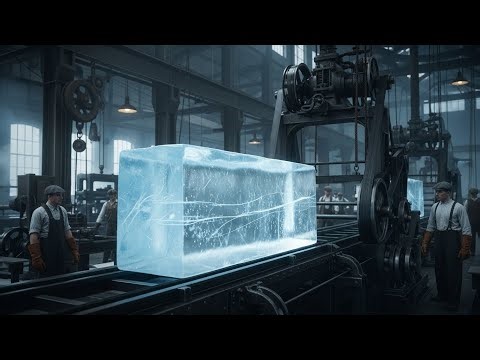 Inside a 1930s American Ice Factory | How America Survived Without Refrigerators