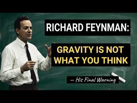 Richard Feynman: "Gravity Is NOT What You Think" — His Final Warning