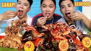 30K views · 1.5K reactions | Seafood Mukbang | Foodtrip Seafood | Pinoy Mukbang |Mukbang Philippines | Asmr Mukbang | Asmr Sound | Asmr | Vivas Malimban Page | Facebook