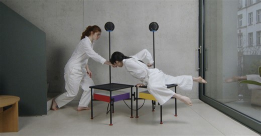 indikator is an interactive sonic bench that transforms human touch into sound