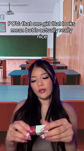 Kind Girl Offers Lip Gloss: ASMR Roleplay