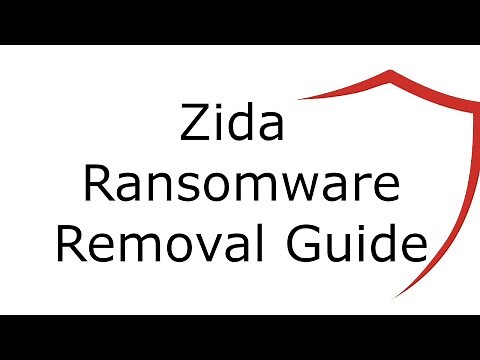 .Zida Virus File Ransomware Removal Guide