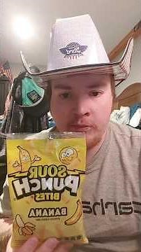 Sour Punch Bites Banana|🍌🍬|Mini Josh's Snack &Candy Reviews