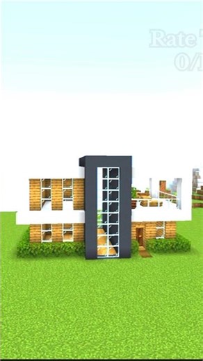 Minecraft Modern House 🏡 Tutorial #minecraft #modernhouse