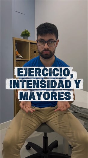¡Hacer ejercicio con intensidad es seguro y necesario!✅ Una de las variables más importantes de la prescripción de ejercicio es la intensidad. El carácter de esfuerzo va a ser clave cuando el objetivo es la mejora de las capacidades y tolerancia de los tejidos. Eso más o menos está claro, pero.. Cuando hablamos de ejercicio en personas mayores a veces no se tiene tan claro.. ni por parte de los pacientes ni por parte, en muchas ocasiones, de los propios sanitarios. Porque quizá se piensa que es 
