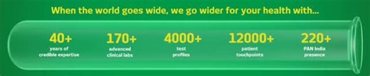 A wide reach, a deeper commitment. With 40 years of credibility and thousands of touchpoints, we bring trusted diagnosis closer to you, every day. #MetropolisHealtcare #ItsGoodToBeSure | Metropolis Labs