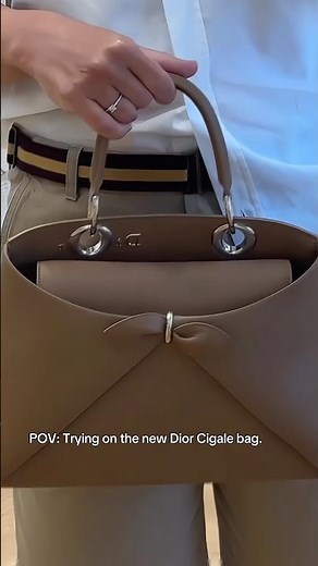 I Tried Jonathan Anderson's New Dior Cigale Bag