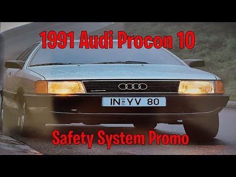 Audi Procon Ten Safety System - Audi 100 Promotional Video