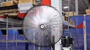 K Tool International 30" Oscillating Wall Mount Industrial Fan (Pallet of 6)
