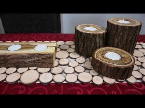 4 Easy DIY Ideas from Logs and Branches