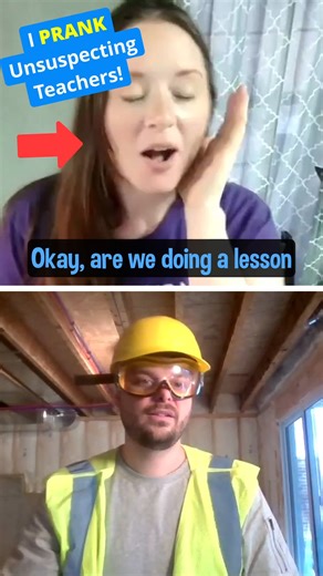 "Construction worker" drills holes in a Perfectly Good Violin to PRANK Teachers #roblandes | Rob Landes
