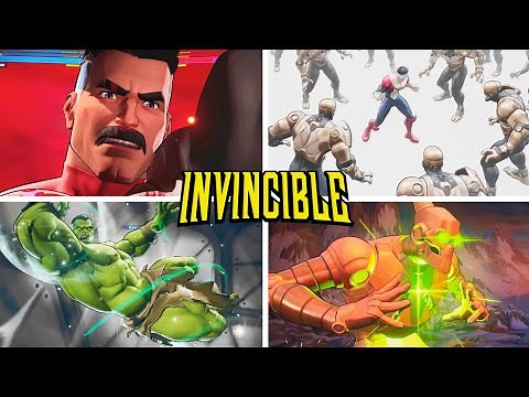 Invincible VS All Characters Supers & Ultimate Attacks (4K)