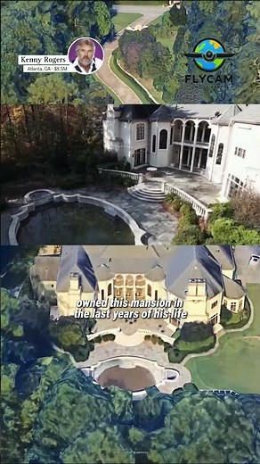 The abandoned $8.5 million mansion of the late legend Kenny Rogers