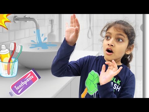 Toothpaste Challenge | Morning Brush Your Teeth | Kids Video 