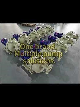 XJR Pumps offers a full range of industrial pump solutions.