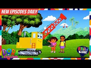 Dora The Explorer | The Crane | Akili Kids!