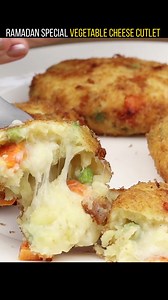 Vegetables Cheese Cutlet Ramadan Special Recipe #vegetable #cheese #cutlet #ramadan2025 #reelsrecipe | Ek Nayee Recipe