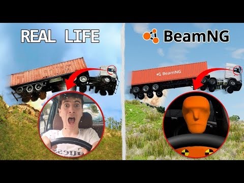 BeamNG But I felt every Crash!😱🔥(Real) #2