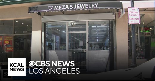 $1.5 million in gold and jewels stolen after burglars cut through roof of El Monte jewelry store
