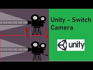 Unity Game Engine - Switch from one camera to other using C# scripting|Switch Camera the Easy Way