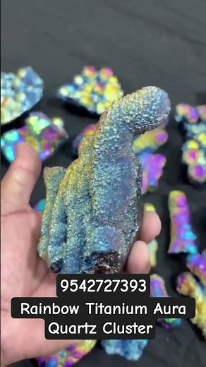 The Rarest Rainbow Quartz You've Never Seen #crystals #aesthetic