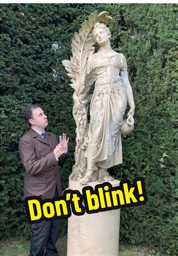 “Don’t blink” #10thDoctor #WeepingAngles #Doctorwhoisthelife