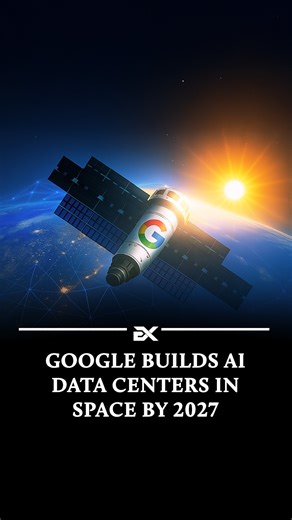 Execute on Instagram: "Google is advancing its AI capabilities by launching Project Suncatcher, which aims to deploy solar-powered satellites 400 miles above Earth. These satellites will host AI chips capable of generating eight times the power of ground operations without the need for water or land. Two prototypes are scheduled for launch by 2027, with full deployment expected by the mid-2030s, contingent on reducing space operation costs to match those on Earth. This initiative responds to the
