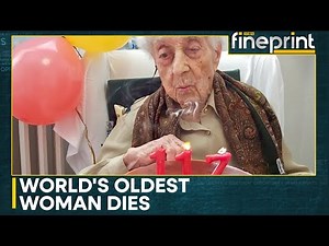 World's oldest woman dies at 117 in Spain | WION Fineprint