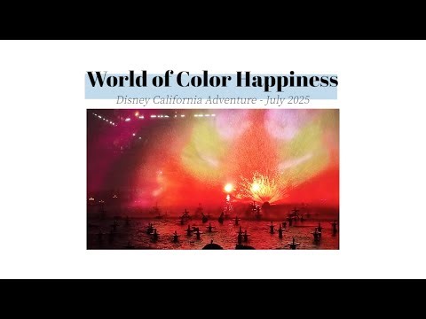 Disney’s World of Color: Happiness – Complete Nighttime Spectacular in 4K