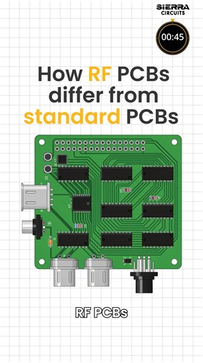 How RF PCBs differ from standard PCBs