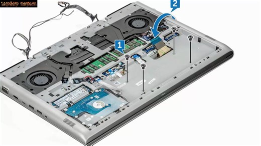 戴尔 成就 7570（Dell Vostro 7570）拆机教程