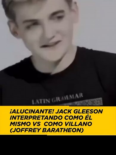 Cambio radical de Jack Gleeson: transformarse en Joffrey Baratheon