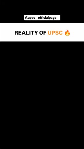 IAS.IPS 🇮🇳 on Instagram: "Reality of UPSC ❤️"