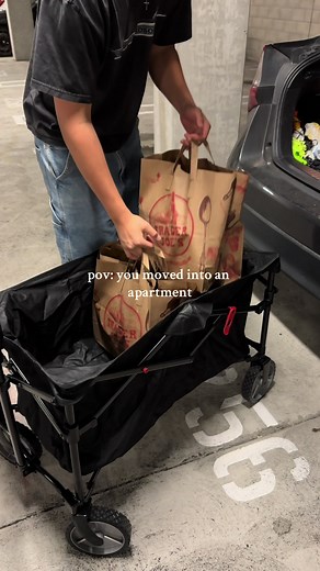 Creative ways to use a wagon in your apartment setup