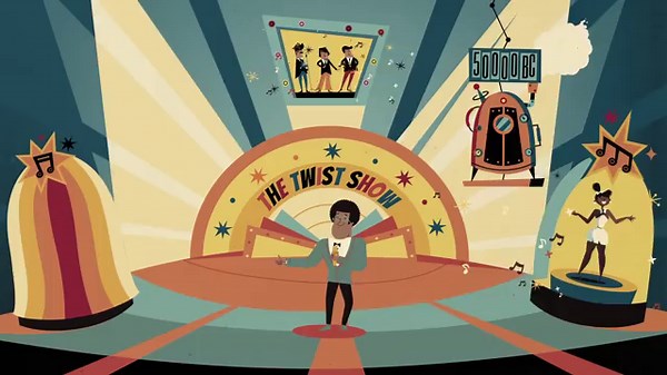 Chubby Checker - Let's Twist Again (Official Music Video)